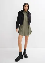 Mini jurk van soepelvallende viscose, bonprix