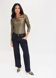 Longsleeve met cut-outs, bonprix