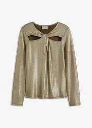 Longsleeve met cut-outs, bonprix