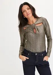 Longsleeve met cut-outs, bonprix