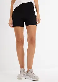 Korte high waist legging (set van 2), bonprix