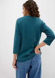 T-shirt van zwaar biologisch katoen, bonprix