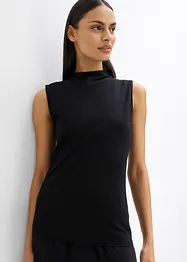 Top van elastische katoenmix, bonprix