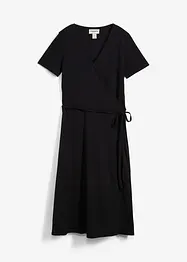 Jersey jurk met wikkeldetail, bonprix