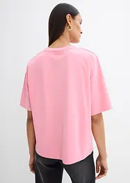 Oversized shirt van lichte jersey, bonprix