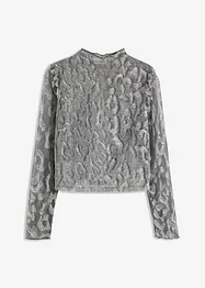 Longsleeve met glitters, bonprix
