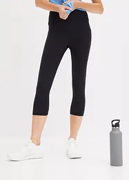 Comfortabele capri legging met smartphone zakje, sneldrogend, bonprix