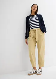 Cropped cargo broek, bonprix