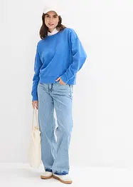 Oversized sweater in een zachte viscose-mix, bonprix