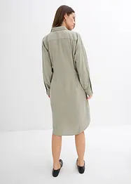 Asymmetrische overhemdblouse van viscosemix, bonprix