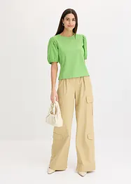 Shirt met ballonmouwen, bonprix
