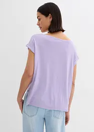 Oversized shirt van vloeiende viscose, bonprix