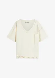 Oversized shirt van puur katoen, bonprix