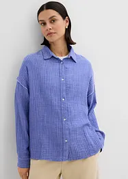 Overhemdblouse van mousseline, bonprix