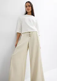 Twill broek van soepelvallend lyocell, bonprix