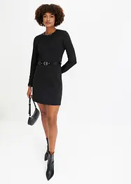 Mini jurk met spijkerriem, bonprix