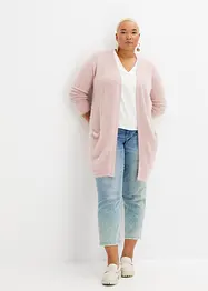 Lang vest in fluffy look, bonprix