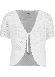 Gehaakte bolero, korte mouw, bonprix