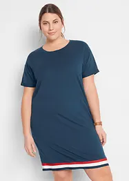 Jersey jurk van zachte viscosemix, korte mouw, bonprix
