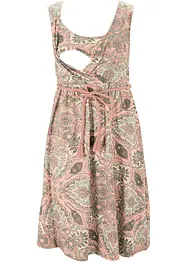 Zwangerschapsjurk/voedingsjurk met viscose, bonprix