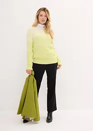 Getailleerde blazer van katoen-jersey, bonprix