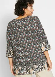 Shirt tuniek van viscose, bonprix