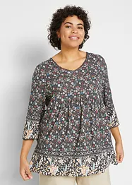 Shirt tuniek van viscose, bonprix