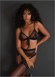 Bralette + string + jarretels (3-dlg. set), VENUS