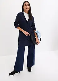 Twill broek met bies, bonprix