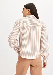 Gestreepte overhemdblouse, bonprix