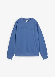 Oversized sweater van een zachte katoen-mix, bonprix