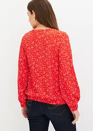 Longsleeve van jerseycrêpe, bonprix