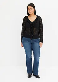 Kanten blouse, bonprix