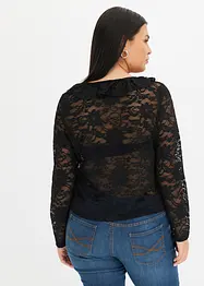 Kanten blouse, bonprix