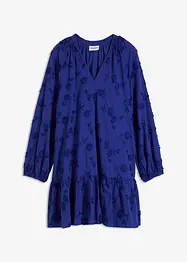 Jurk met bloemen-applicatie, bonprix