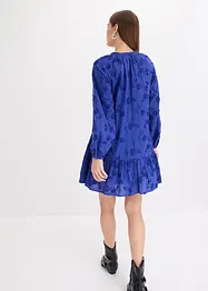 Jurk met bloemen-applicatie, bonprix