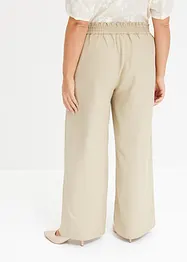Marlene Dietrich broek in linnen-look met een elegante band, bonprix