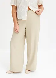 Marlene Dietrich broek in linnen-look met een elegante band, bonprix