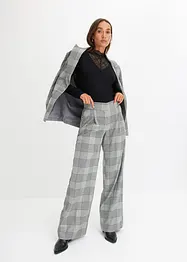 Geruite Marlene Dietrich broek, bonprix
