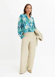 Gedessineerde blouse, bonprix