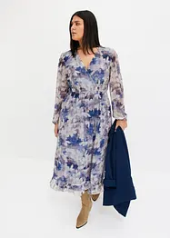 Gedessineerde midi jurk, bonprix