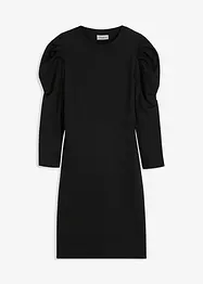 Geribde jurk van jersey, bonprix
