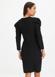 Geribde jurk van jersey, bonprix