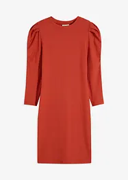 Geribde jurk van jersey, bonprix