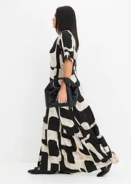 Gedessineerde maxi jurk, bonprix