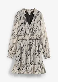 Jurk van chiffon, bonprix