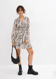 Jurk van chiffon, bonprix