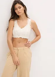 Bralette zonder beugels met comfortabele sluiting voorop, bonprix
