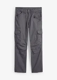 Relaxed fit cargo broek van fijn katoen, straight, bonprix