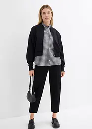 Slip-on broek van katoenmix, bonprix